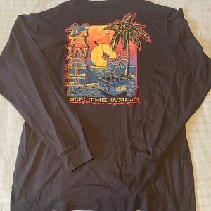Vans Mens Long Sleeve Hawaii *exclusive Sz: Large NWT